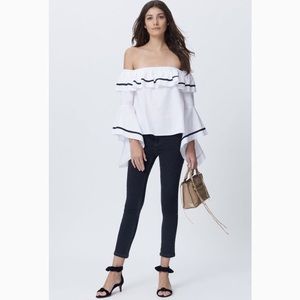 Rebecca Minkoff “Feri” off-the-shoulder top